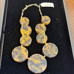 Elegant Tortoiseshell Necklace